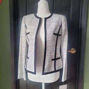 Kasper Monochrome Textured Blazer
